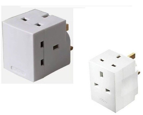 Way adaptor pin mains - way, 3