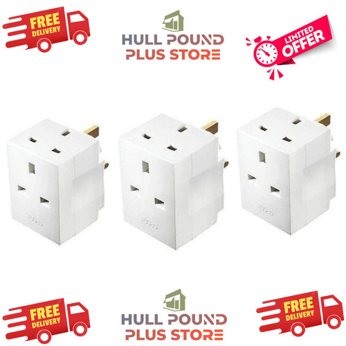 2way adaptor pin mains - adaptor,