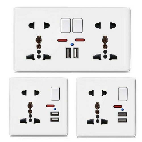 Double gang electrical plug - electrical,