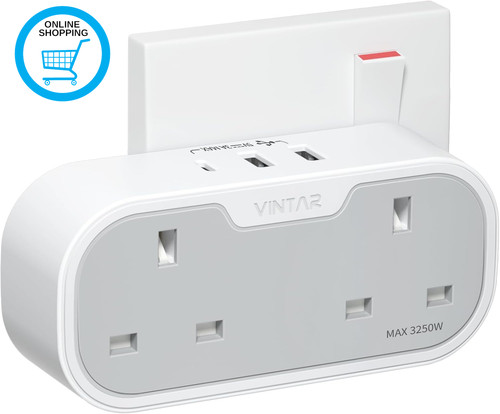 Double plug adapter - double, adapter,