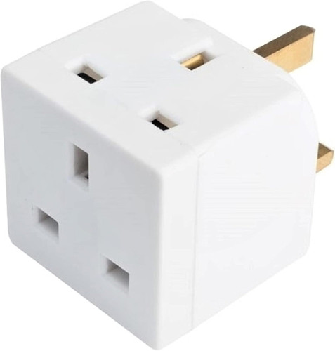 Way double plug adaptor - plug,