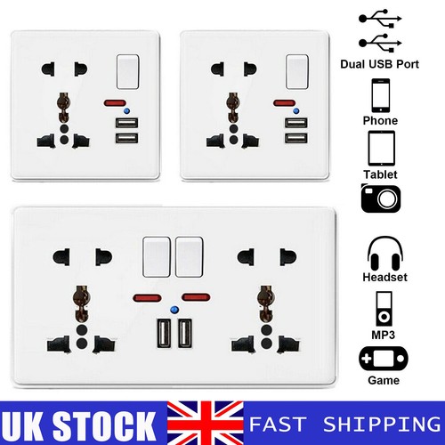 Double gang electrical plug - gang,