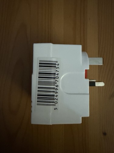 Way adaptor pin mains - pin,