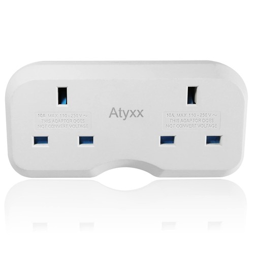Dual european travel adapter - dual,