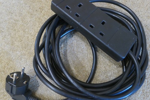 Euro schuko plug - euro, amp