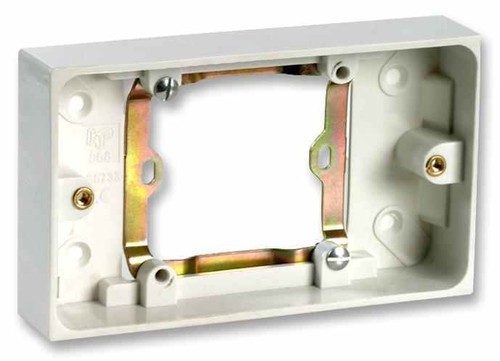 Wall socket adapter - single, to
