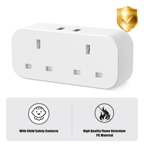 Mscien double plug adapter - mscien,