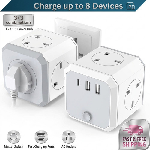 Double plug adaptor way - 4,